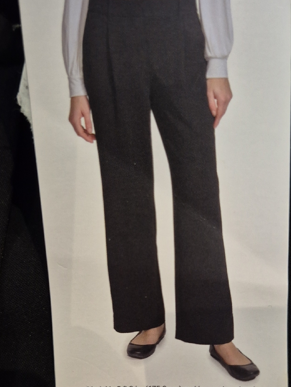 Sz 6:🖤 DKNY wide leg Dress Pants